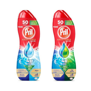 ژل ماشین ظرفشویی پریل دو فاز 4X حجم 900 میل