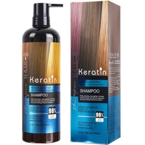 شامپو مو بدون سولفات کراتین ۹۸ درصد Keratin حجم ۹۰۰ میل