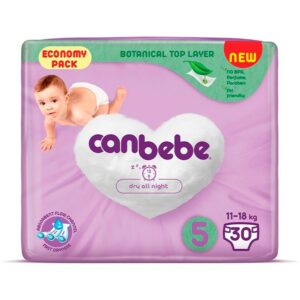 پوشک بچه جان به به (Canbebe) سایز 5 (30عددی)