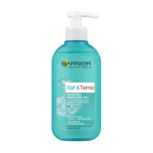 ژل شستشوی صورت پوست چرب گارنیر مدل پیور اکتیو ضد جوش حجم 200ml