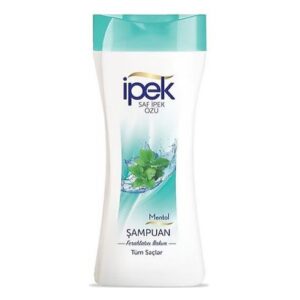 شامپو مو ایپک ipek  مناسب انواع مو حاوی عصاره نعنا و خنک کننده سر 600 میل