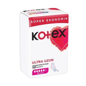 نوار بهداشتی کوتکس مدل بلند با رویه کتان ۱۸ عددی
