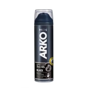ژل اصلاح ریش آرکو ARKO مدل ضد التهاب 2in1 black  دو در یک سیاه