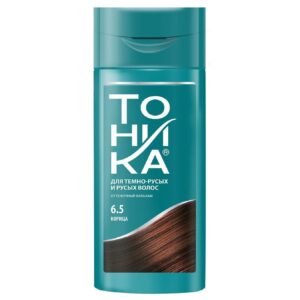 شامپو رنگ تونیکا رنگ قهوه ای فندوقی شماره 6.5 حجم 150 میل