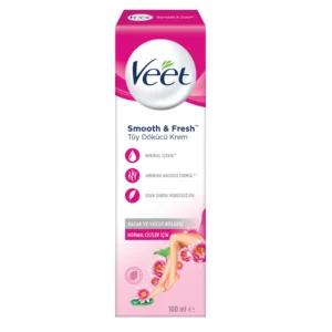 کرم موبر ویت veet برای پوست های نرمال حجم ۱۰۰ میل