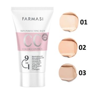 سی سی کرم فارماسی اصل اس پی اف ۲۵ حاوی ۹ ماده موثره حجم ۵۰ میل