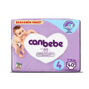 پوشک بچه جان به به (Canbebe) سایز ۴ (۴۰عددی)