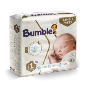 پوشک چسبی کودک بامبل bumble baby diaper مدل Jumbo Paket