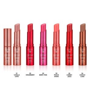 بالم لب رنگی مدل Glow Kiss گلدن رز حجم 5 میل