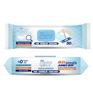 دستمال مرطوب مخصوص تی مستر اوکسی Mr.Oxy بسته 50 عددی