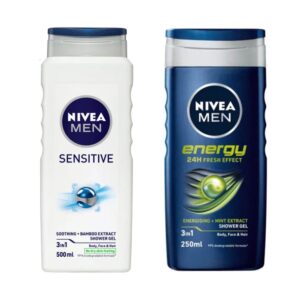 ژل شستشوی صورت و بدن مردانه نیوا Nivea