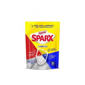 قرص ماشین ظرفشویی آسپروکس مدل Sparx Diamond بسته 30 عددی
