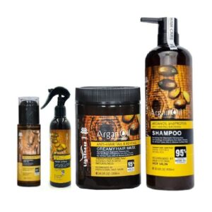 پک چهار عددی مراقبت مو لایتنس (شامپو+ماسک+اسپری دوفاز+روغن مو)