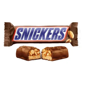 شکلات اسنیکرز Snickers با مغز بادام زمینی حجم 50 گرم
