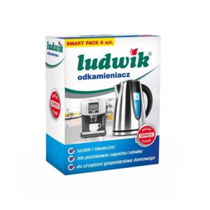 جرم گیر قهوه ساز و کتری لودویک Ludwik بسته ۶ عددی حجم ۱۲۰ میل
