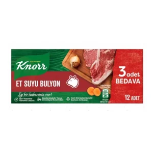 عصاره گوشت کنور Knorr بسته ۱۲ عدد