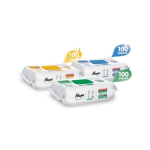 دستمال مرطوب همه کاره اسلیپی Sleepy Easy Clean بسته 100 عددی