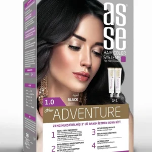 کیت رنگ موی آس سه asse حجم ۱۰۰ میل