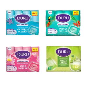صابون حمام دورو بسته 4 عددی