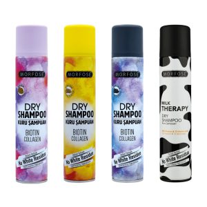 شامپو خشک مورفوس حجم ۲۰۰ میل اورجینال | جذب چربی اضافه و حجم‌دهنده فوری مو بدون نیاز به شست‌وشو