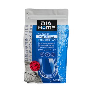 نمک ماشین ظرفشویی دیا هوم آلمانی حجم ۱۸۰۰ میل اورجینال | ضد‌ رسوب و نرم‌کننده آب سخت مناسب همه مدل‌ ها