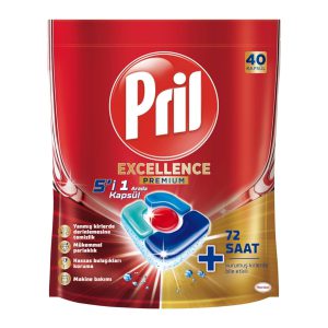 قرص ماشین ظرفشویی پریل بسته 40 عددی
